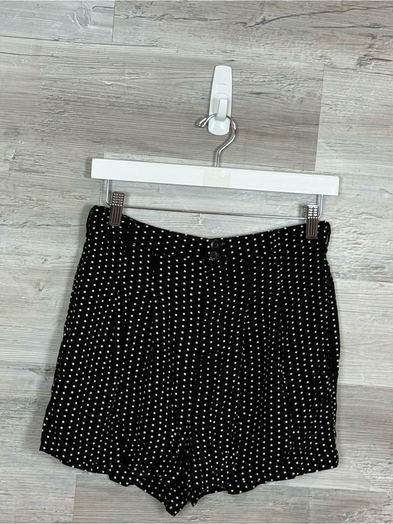 Free People Pants - Free People Magdalene Polka Dot High Waist Shorts Black White Size 0